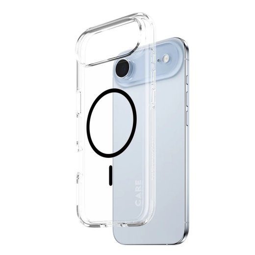 CARE by PanzerGlass lipulaeva ümbris kaitsekate iPhone Air (2025) läbipaistev