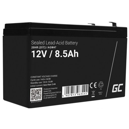 Green Cell AGM47 AGM/gelio baterija 12V 8.5AH