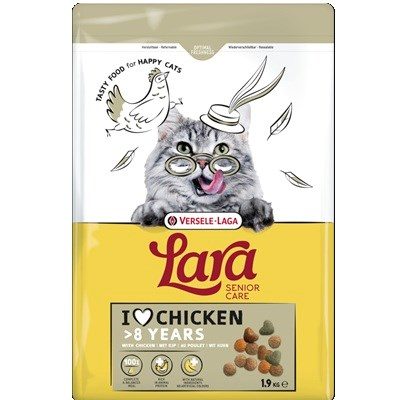VERSELE-LAGA Lara Senior Kana - kasside kuivtoit - 1,9kg