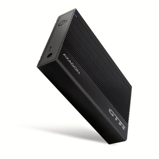 AXAGON Ribbed alumiiniumist USB 3.2 Gen 1 - SATA 6G väline karp 3.5" HDD jaoks EE35-GTR