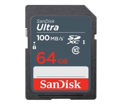 SanDisk Ultra mälukaart 64 SDXC UHS-I Class 10