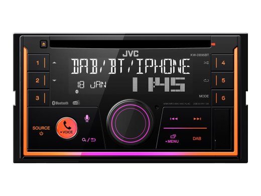 JVC KW DB95BT Kaksindin Raadio