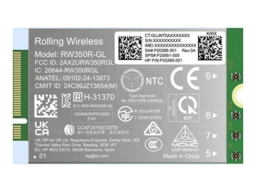 HP Juhtmevaba mobiilne modem Sisemine