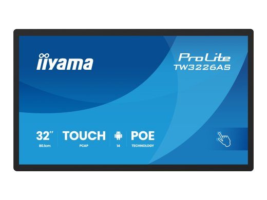 iiyama ProLite TW3226AS-B3P Jutiklinis ekranas Panelės PC RK3576 4GB 32GB ARM Mali-G52 MC3 Android 14