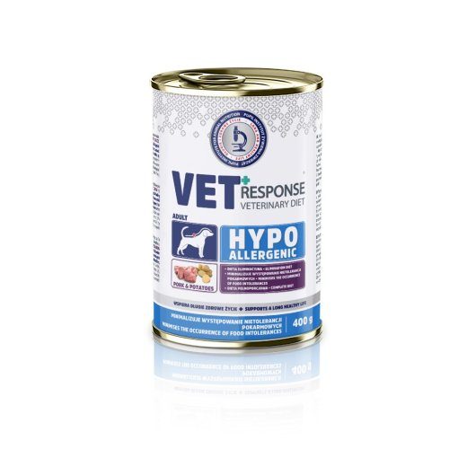 VET RESPONSE Hüpoallergeenne Sear - märjakas koeratoit - 400g