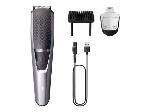 Philips BeardTrimmer Series 3000 BT3239 smulkintuvas juodas pilkas