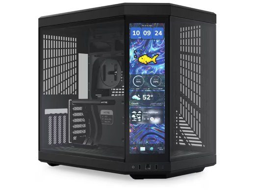 HYTE Y70 Touch Infinite Tower Extended ATX Ilma Toiteallikata Must