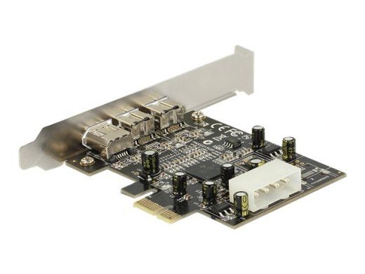 Delock PCI Express kaart FireWire A/B video salvestamise adapter