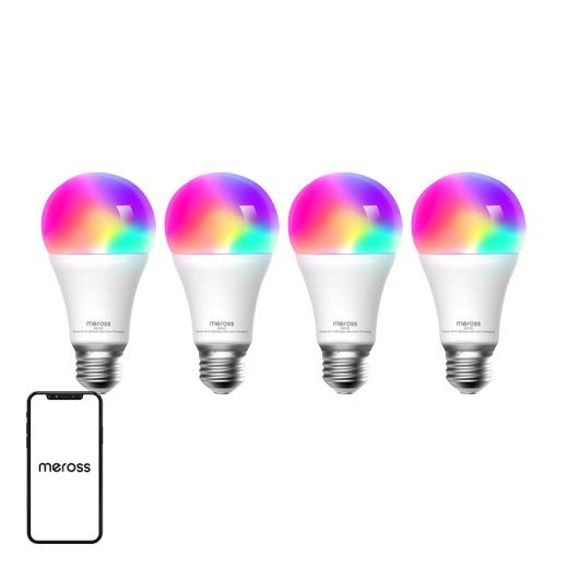 Meross MSL120 WiFi nutikas LED lambipirn (HomeKit) (neljakene)
