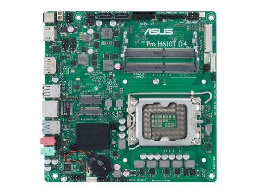 ASUS Pro H610T D4-CSM Ultra-slim Mini ITX LGA1700 Intel H610