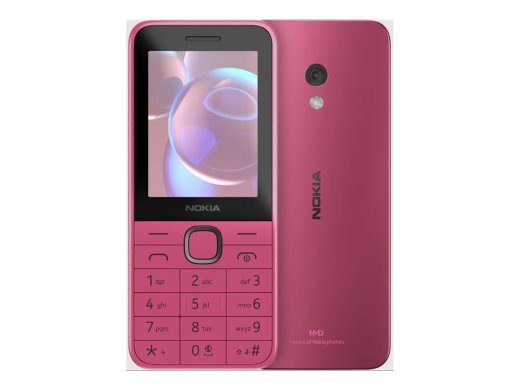 Nokia 225 4G (2024) 2.4 GHz 128MB Rožinė Rožinė