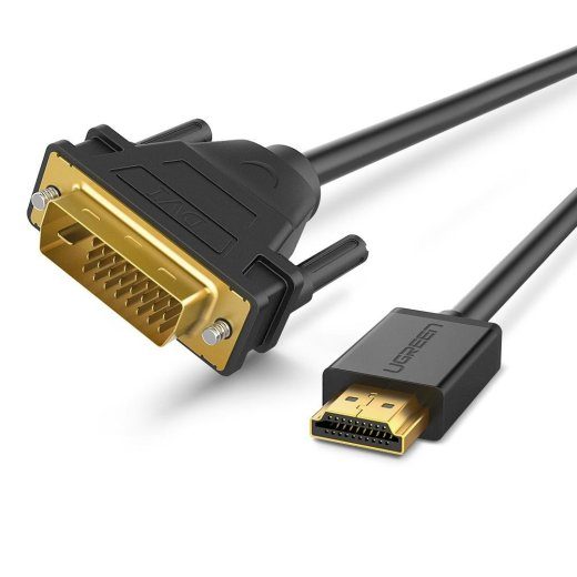 UGREEN 10135 DVI kuni HDMI Video kaabel Adapter 2 m