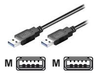M-CAB USB-kaabel 1.8m Must