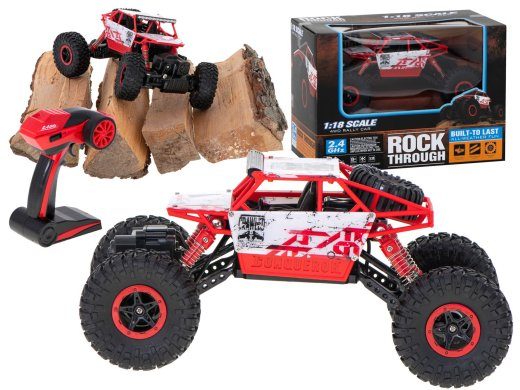 RoGer RC Rock Crawler mänguauto 20km/h 1:18