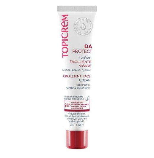 Topicrem DA Protect Emollient Näokreem 40ml