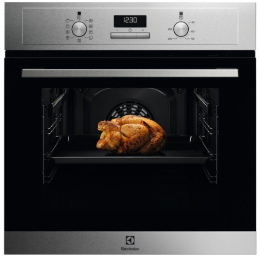 Electrolux EOF3H50BX Sisseehitatud Ahj Hõbedane 65L