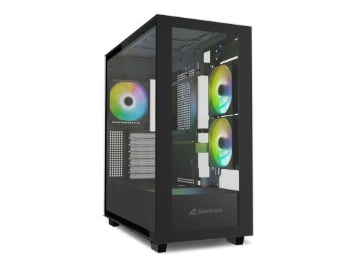 Sharkoon Rebel C60 RGB ATX tornikorger must