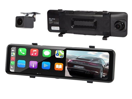 BLACKBOX DVR F620 Carplay Android Auto BLOW videokaamera Peegel + tagakaamera
