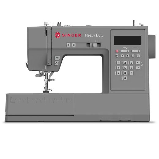 Singer Heavy Duty õmblusmasin HD6705C Laetav Õmbluste arv 200 Nupuaugud 1 Hall Kaasas olevate harjade arv 1