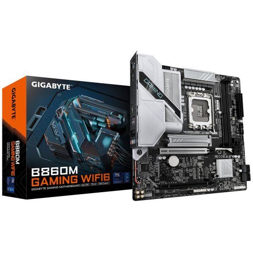 Emaplaat GIGABYTE Intel B860 Express LGA1851 Micro-ATX Mälu DDR5 Mälupesi 2 B860MGAMINGWIFI6