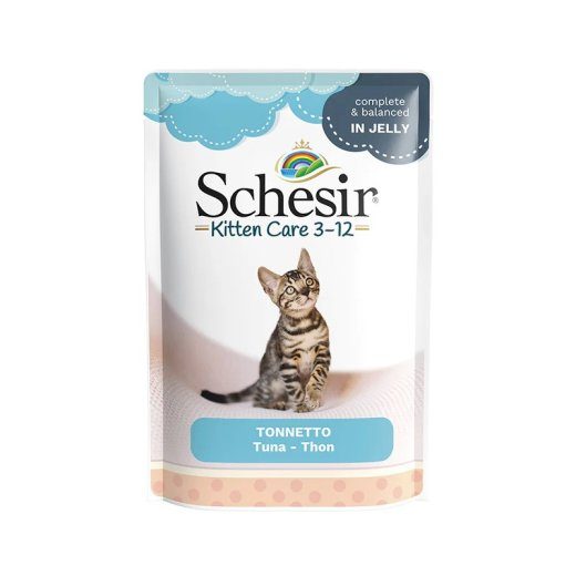 SCHESIR tünali geelises - väga kassatoit kassatoiduks - 85g