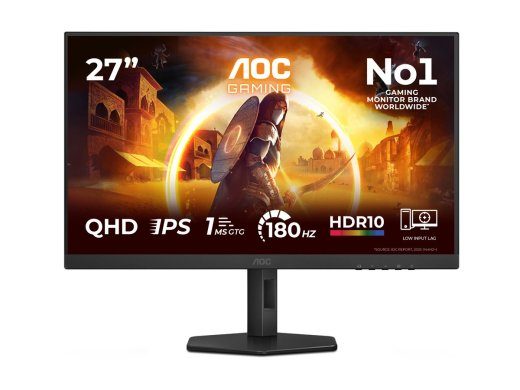 AOC Q27G4XF 27 Mängumonitor 2560 x 1440 (2K) HDMI DisplayPort 180Hz