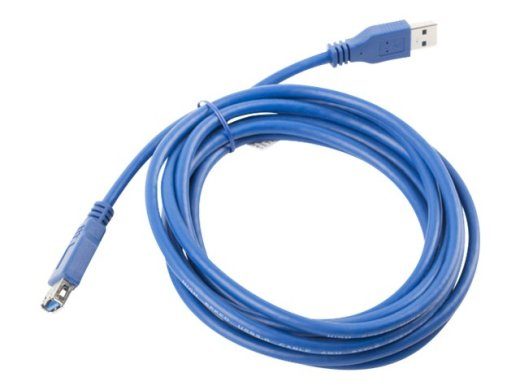 Langberg 3m Sinine USB Pikenduskaabel