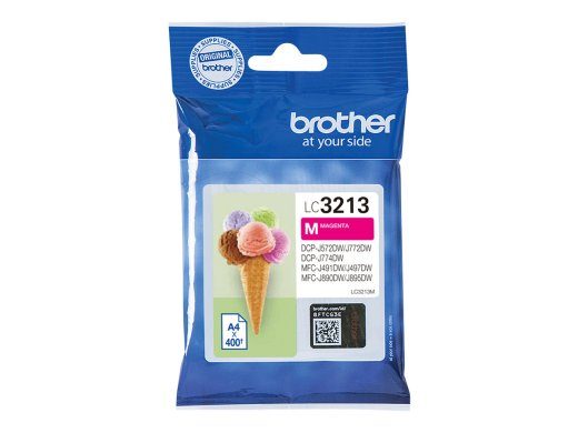 BROTHER LC3213M 400-lehtse suure mahutavusega magenta tintkartutši
