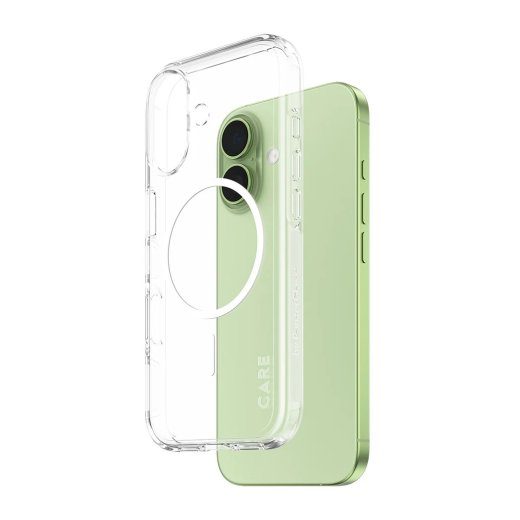 PanzerGlass Lippkotiümbrise tagakate Apple iPhone 17 Taaskasutatud plast Läbipaistev Urban Explorer koos valge MagSafe'iga