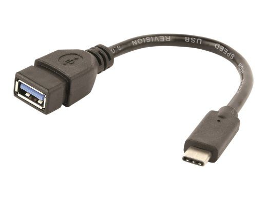 Cablexpert USB-C adapter 20cm Black