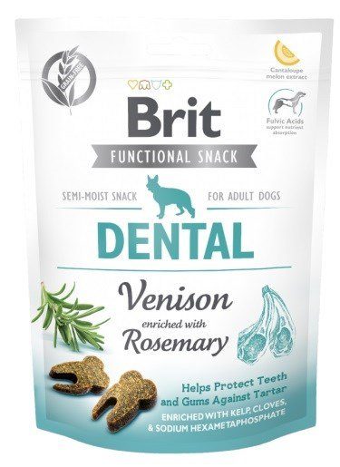 BRIT Functional Snack Dental Venison - Koera lemmik - 150g