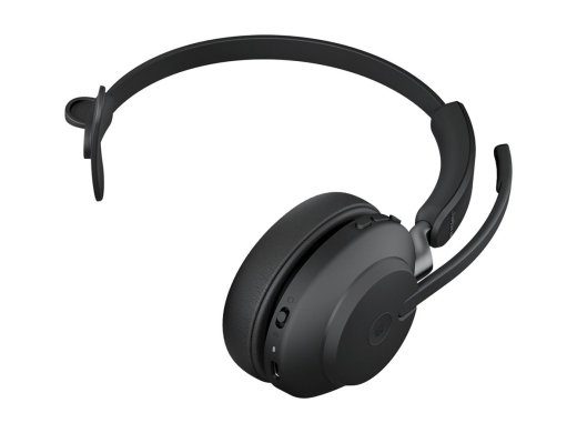 Jabra Evolve2 65 MS Mono Juhtmeta Kõrvaklapid Must