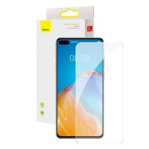 Baseus grūdinto stiklo ekranų apsauga HUAWEI P40