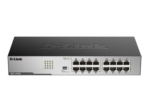 D-Link DGS 1016D 16-portine Gigabit lüliti