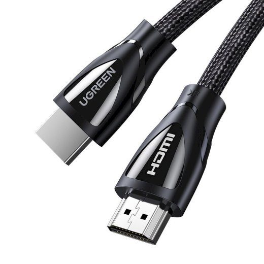 UGREEN HD140 Kaabel HDMI-HDMI 5m (HDMI 2.1 8K@60Hz 48Gbps) / must nailonvõrega