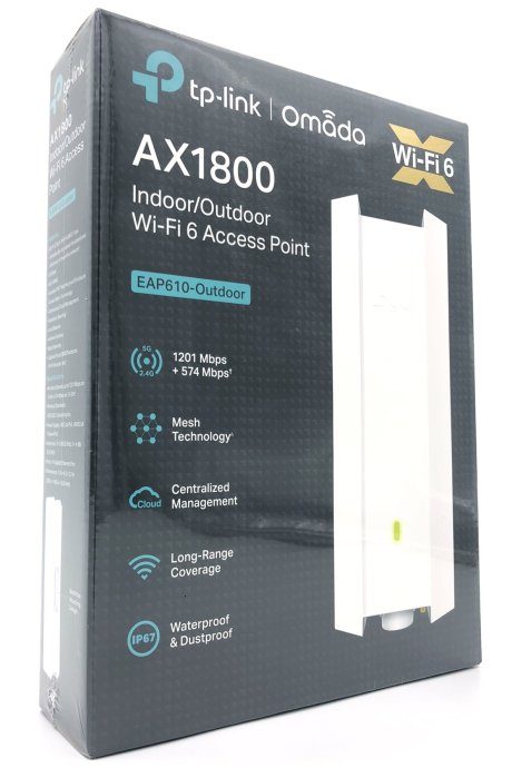 TP-Link Omada EAP610-Outdoor juhtmeta juurdepääspunkt valge