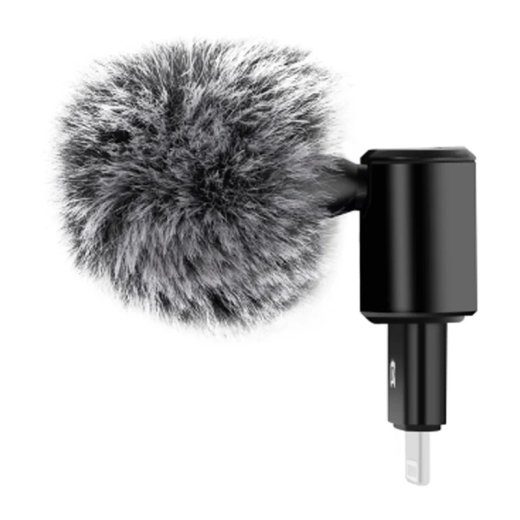 Puluz 8-pin kondensatormikrofon ümbritseva helipildistuse mustriga mobiiltelefonide jaoks