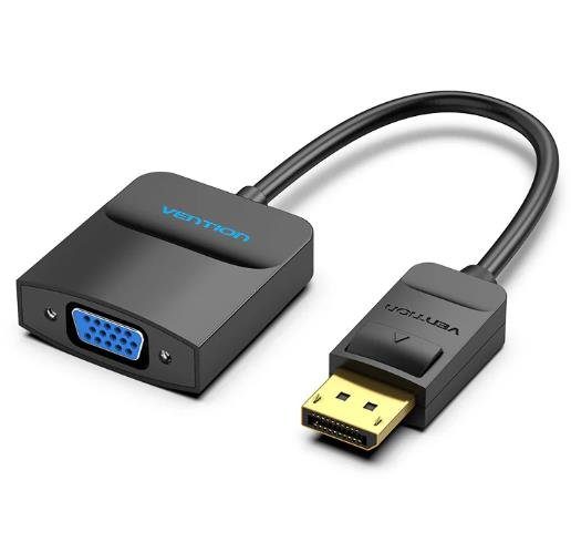 I/O ADAPTER DP VGA/0.15M BLACK HBFBB VENTION