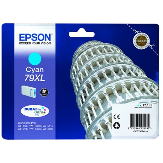 Epson 79XL C13T79024010 Tintakastis Tsiaan