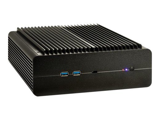 Inter-Tech IP-60 ypatingo mažo dydžio Mini ITX juoda