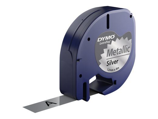 DYMO LetraTAG Tape (1.2 cm x 4 m) 1 kassett S0721730