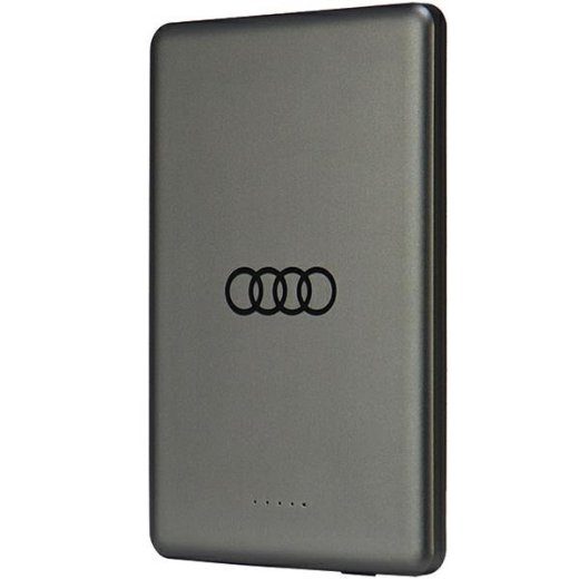 Audi MWPB5000-GT/D1-GY magnetiline powerbank 5000mAh