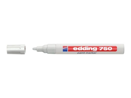 edding 751 maalimärker White