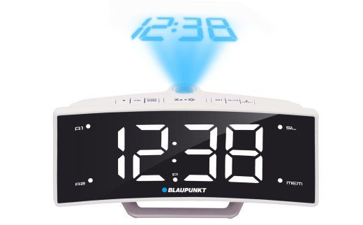 Blaupunkt CRP7WH must-valge raadiokell