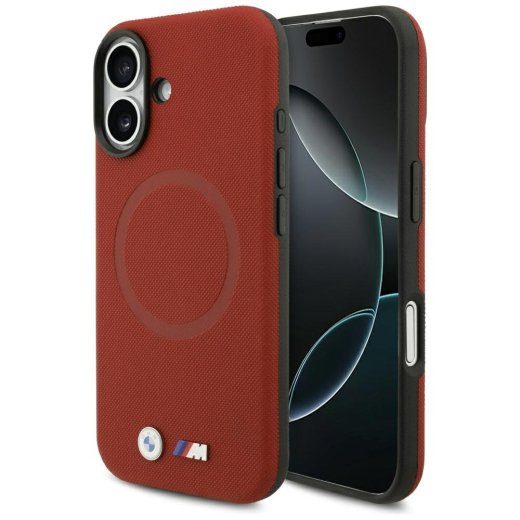 BMW M FW metallist logo MagSafe ümbris Apple iPhone 17 jaoks