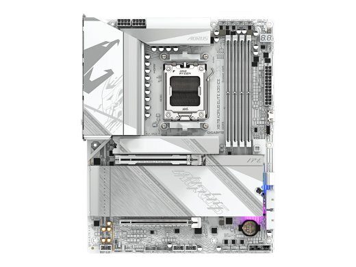 AORUS X870 ELITE X3D ICE ATX emaplaat AM5 pesa jaoks AMD X870