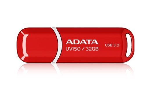 ADATA 32GB DashDrive UV150 USB tüüpi A 3.2 Gen 1 (3.1 Gen 1) punane
