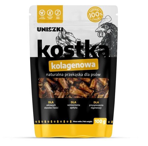 UNISZKI Kolageenikuup - koera näksatamine - 100g