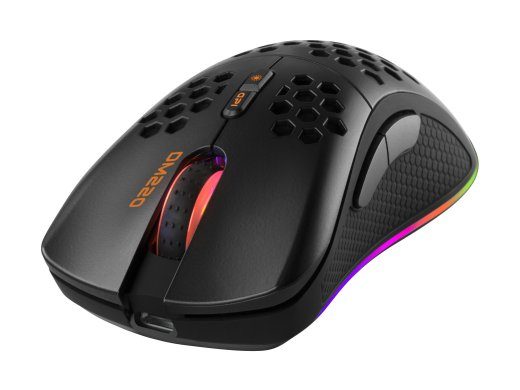 DELTACO GAMING DM220 belaidė žaidimų pelė Juoda