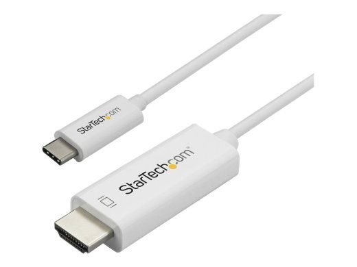 StarTech.com 3ft (1m) USB C kuni HDMI kaabel, 4K 60Hz USB Type C kuni HDMI 2.0 videoadapteri kaabel, Thunderbolt 3 ühilduv, sülearvuti kuni HDMI mo...
